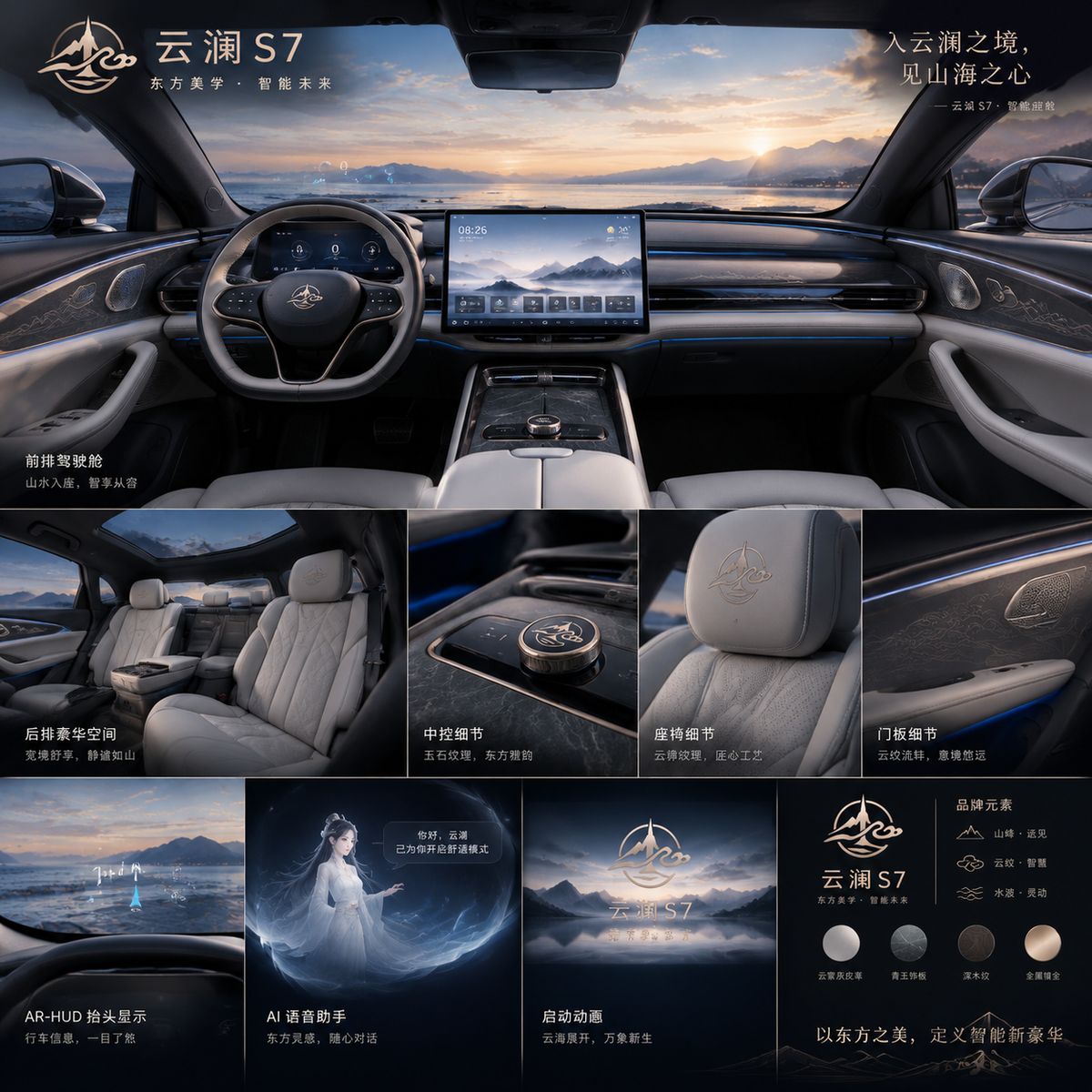 云澜S7 智能座舱